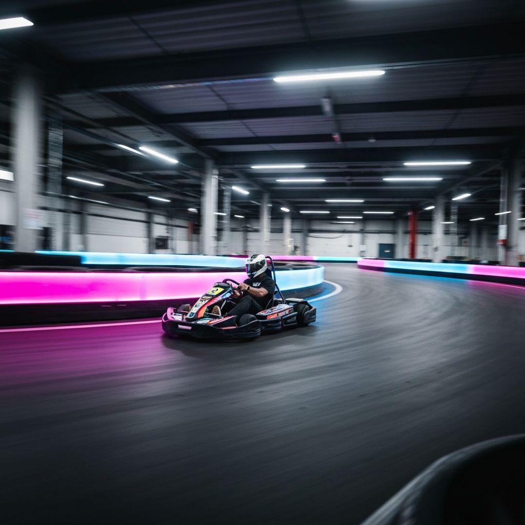 Indoor Drift Go-Karts