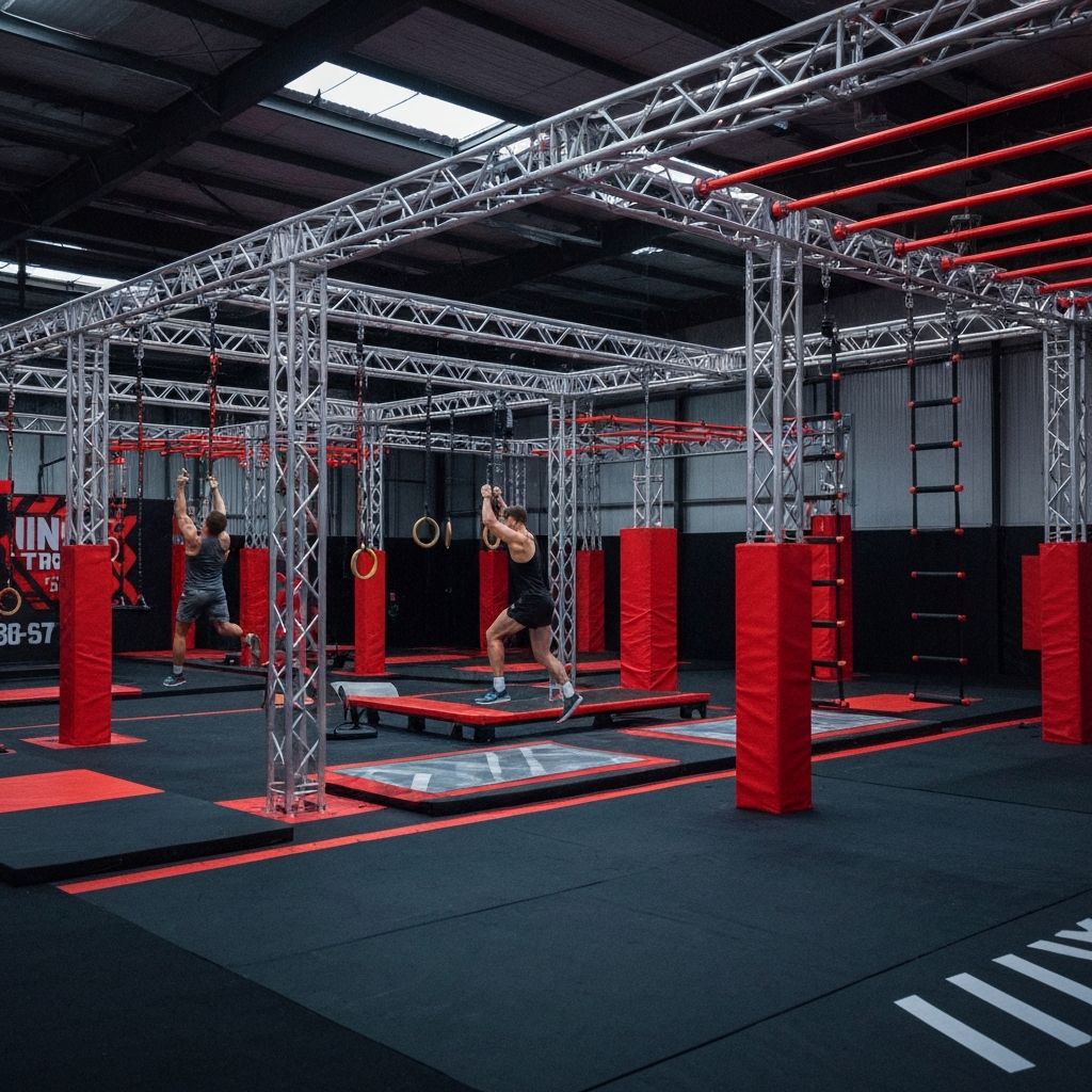 Ninja & Parkour Course