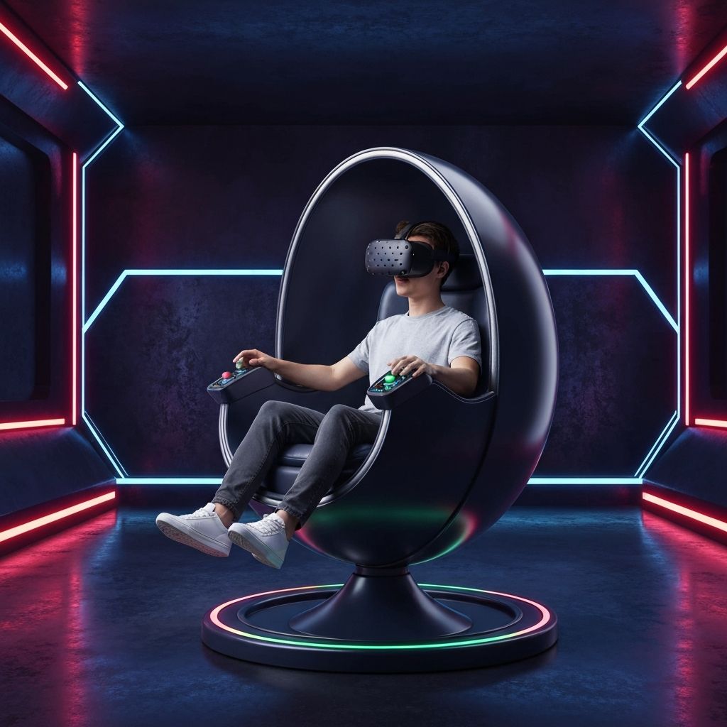 9D VR Egg Chairs