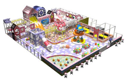 Indoor Outdoor Multifunctional Amusement Playground Commercial Home Kids Playground